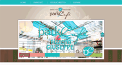 Desktop Screenshot of parkcafe-hof.de